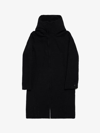 Balenciaga Black Quilted Zipped Wool Jacket