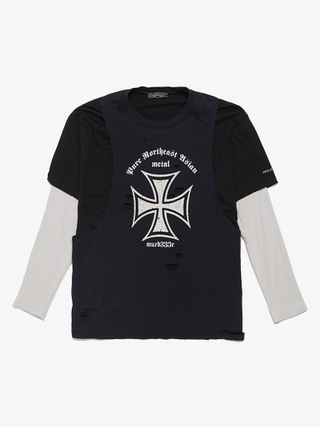 【PROJECT G/R】 3 LAYERED LONG SLEEVE PROJECT G/R - 3 LAYERED LONG SLEEVE | HBX - Globally Curated