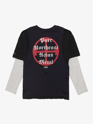 Project GR 3 Layered Long-Sleeve - Navy