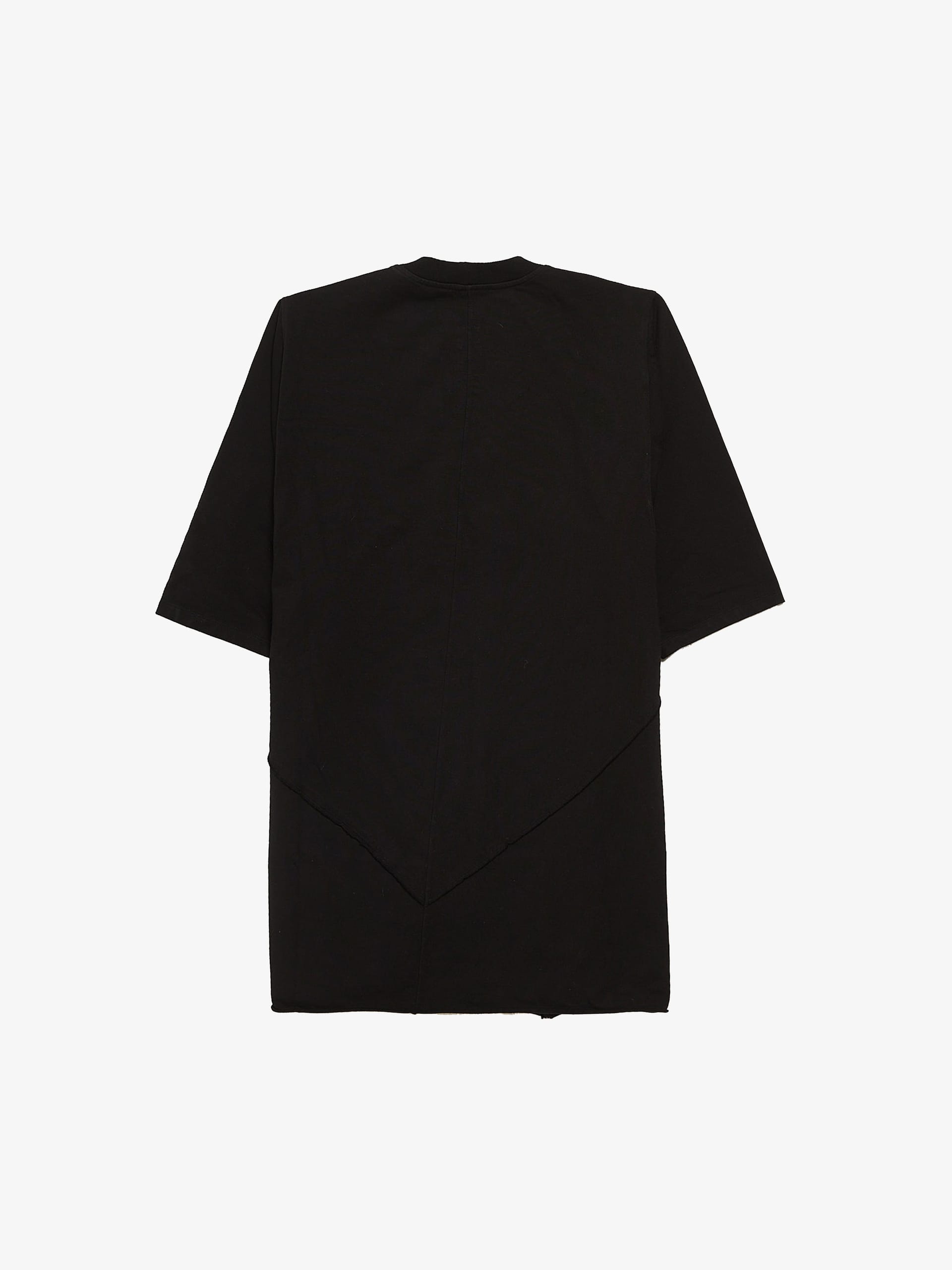 Tシャツ・カットソー RICK OWENS SS25  TEE PENTAGRAM (DU01E3259RNEP3 1108) Rick Owens Drkshdw Black Pentagram T-Shirt Rick Owens Drkshdw