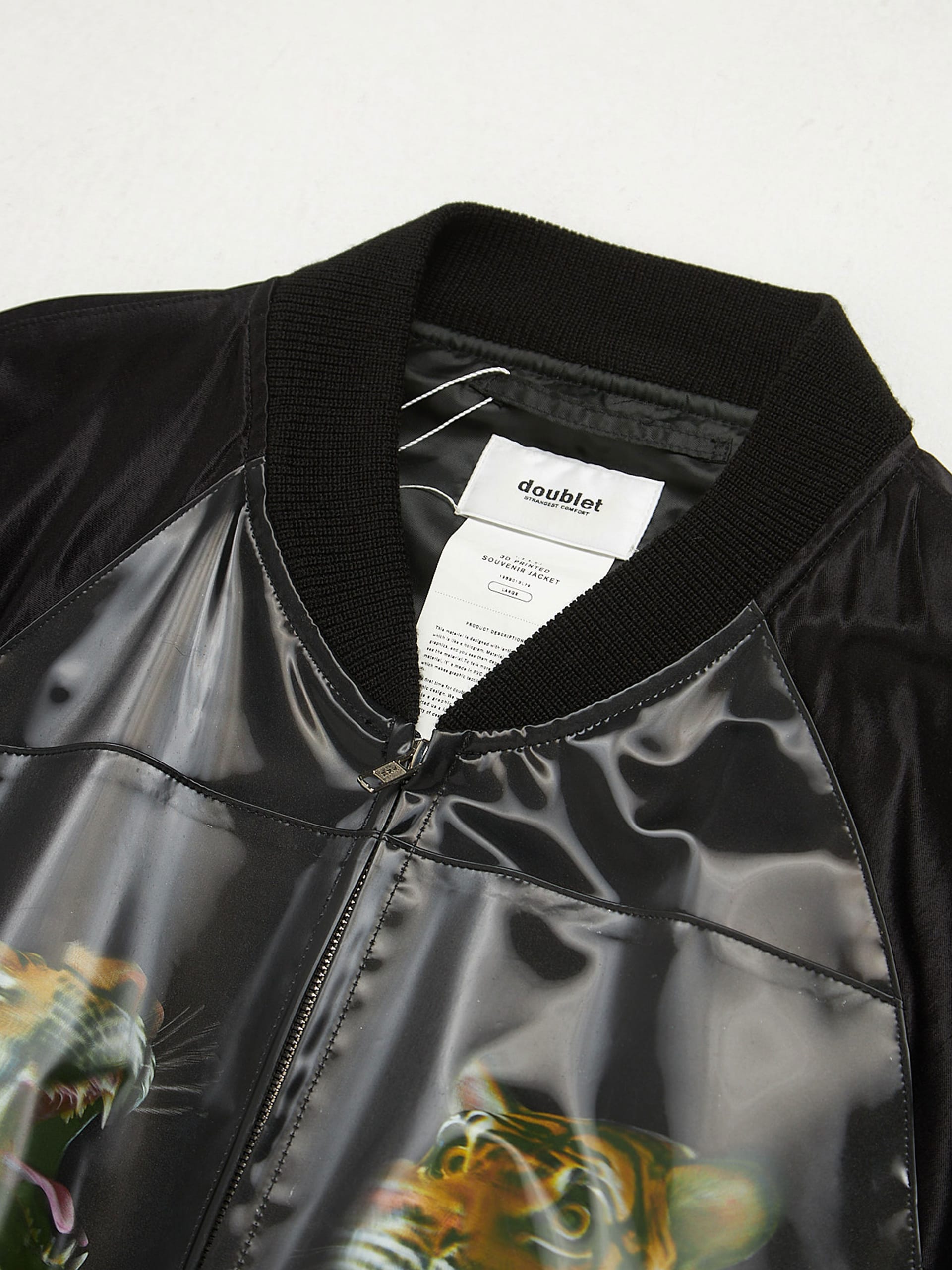 ジャケット・アウター doublet 3D PRITED SOUVENIR JACKET TIGER