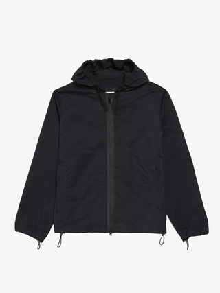 Raf Simons Black Red Solemn-x Logo Printed Oversized Cotton Denim