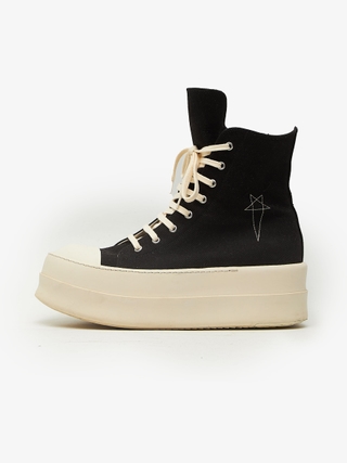 Rick Owens Drkshdw Black Pentagram Double Bumper Ramone