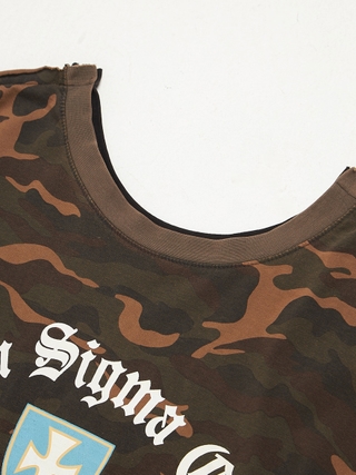 Project GR Two Faced Outseam Longsleeve - Black / Camo