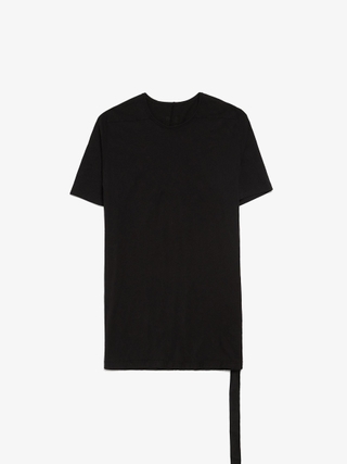 Rick Owens Drkshdw Black Inner Strapped Basic Cotton T Shirt