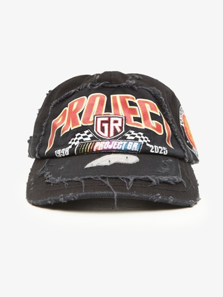 PROJECT G/R LAYERED BASEBALL CAP / BLK   要在庫確認 PROJECT G/R LAYERED BASEBALL CAP / BLK