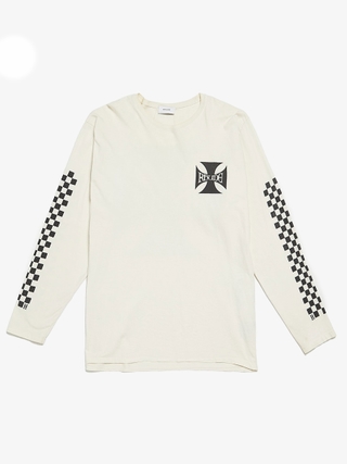 さらに100円引き◆WOOALONG◆Spin logo over fit long sleeve Sporty Logo Net Top Long Sleeve | Wolford United States