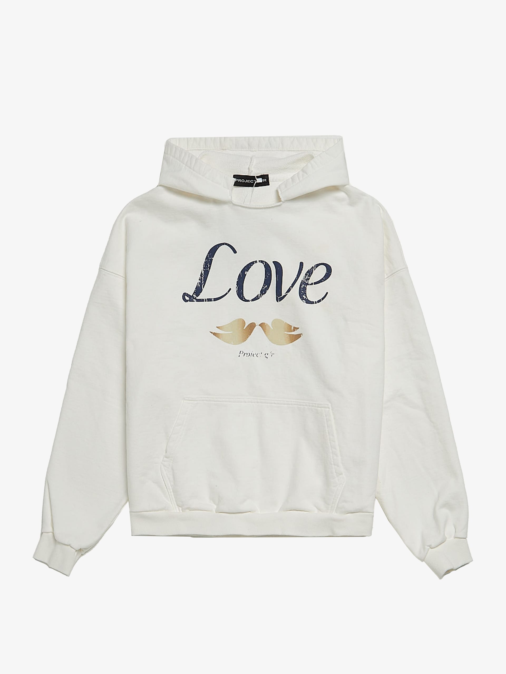 ★人気【Project G/R】★Membership Love Parody Hoodie White★ Project GR Membership Love Parody Hoodie - White