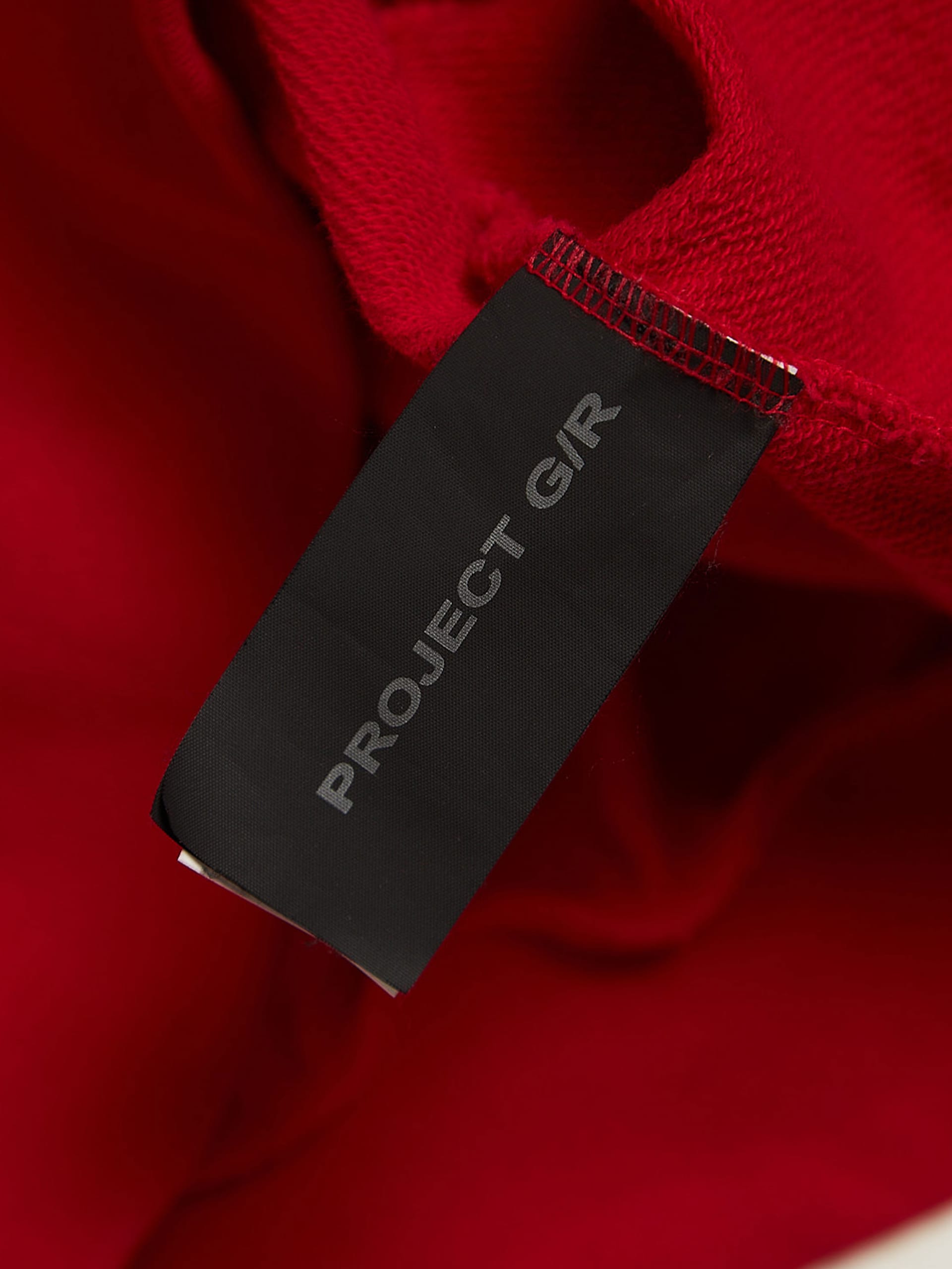 ★関税込★Project G/R★Membership Caffeine Parody Hoodie Red Project GR Membership Caffeine Parody Hoodie - Red