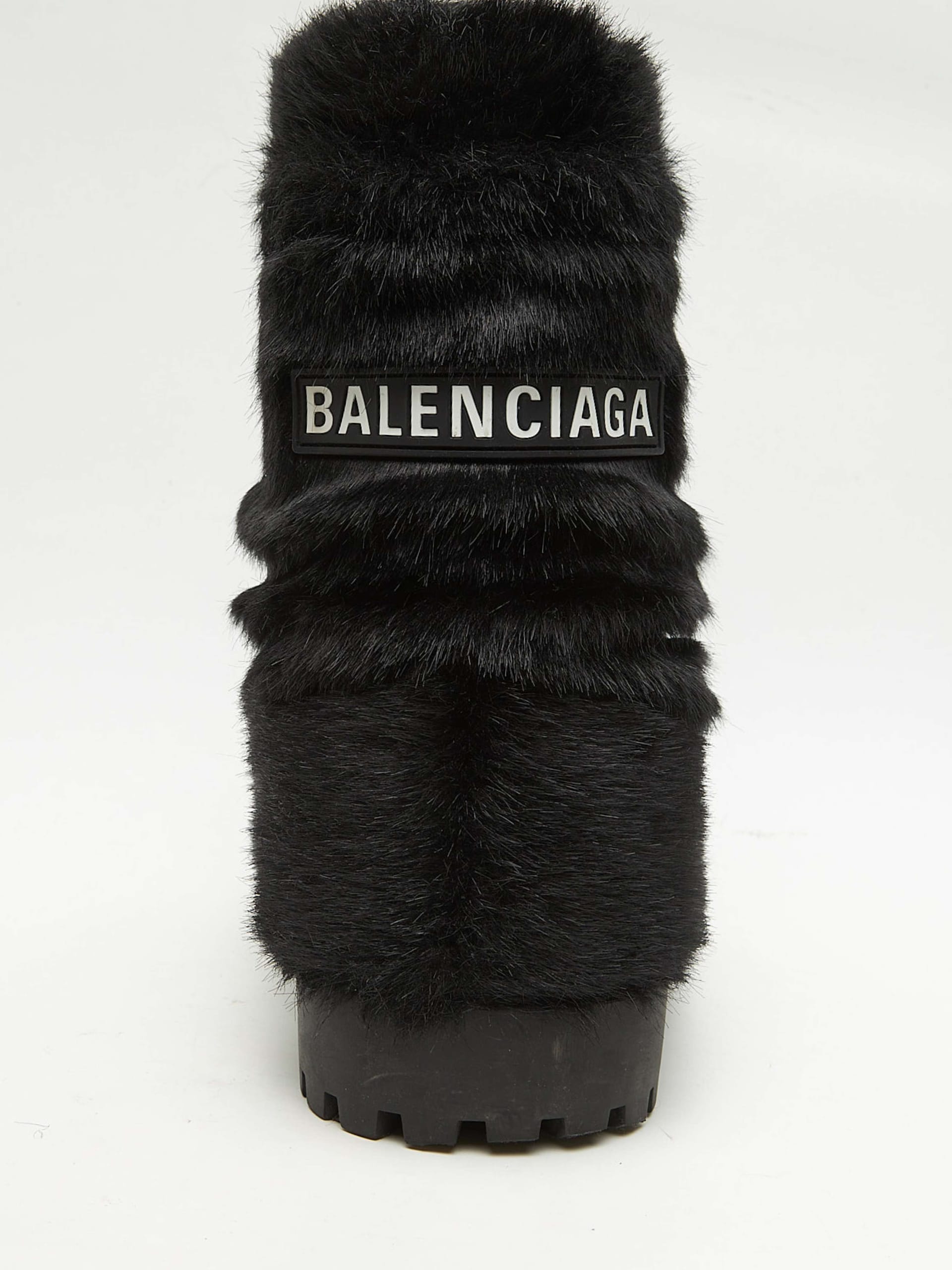 【BALENCIAGA】ALASKA FUR ハイブーツ 送料込+BALENCIAGA+Alaska Fur ハイブーツ (BALENCIAGA/ブーツ