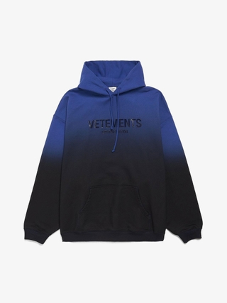Vetements Black Motorhead Patched Cotton Hoodie