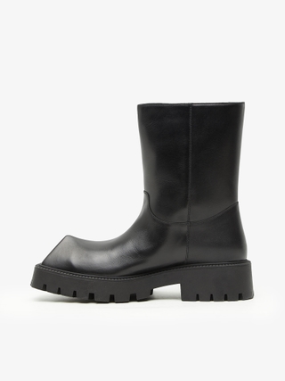 Balenciaga Leather Trooper High Boots