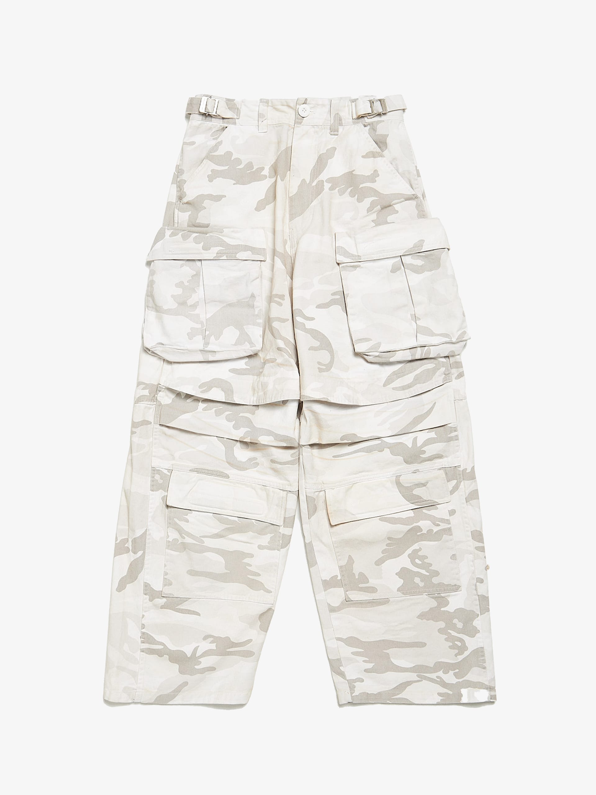 2024年冬【法人向けお歳暮】 GR Project Washed Camo White - Pants Cargo パンツ