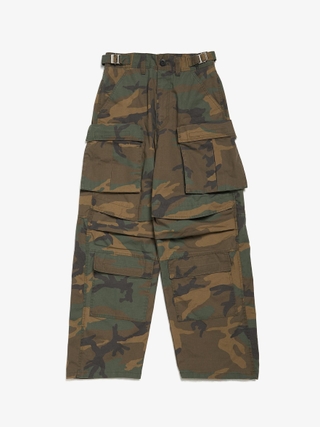 Project GR Washed Cargo Pants - Camo