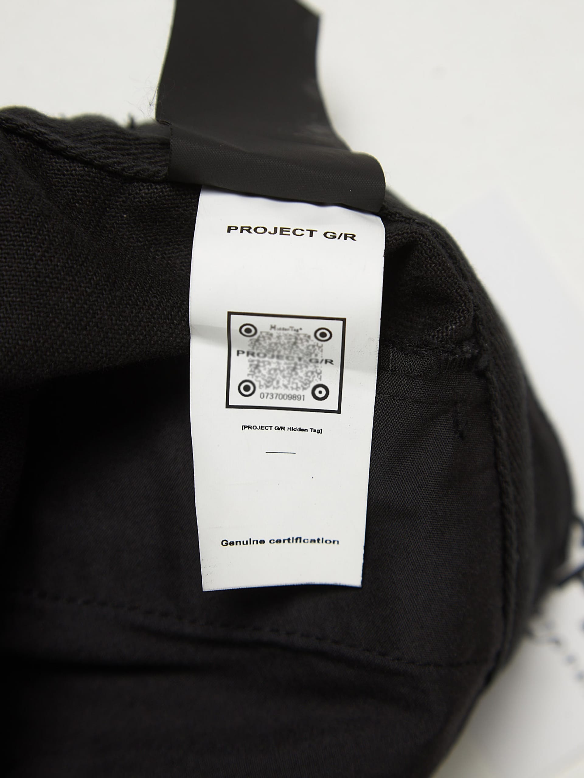 Project GR Black Coated Biker Armoured Cotton Jeans