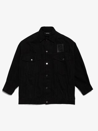 Project GR TGS Embroidered Washed Hoodie - Vintage Black