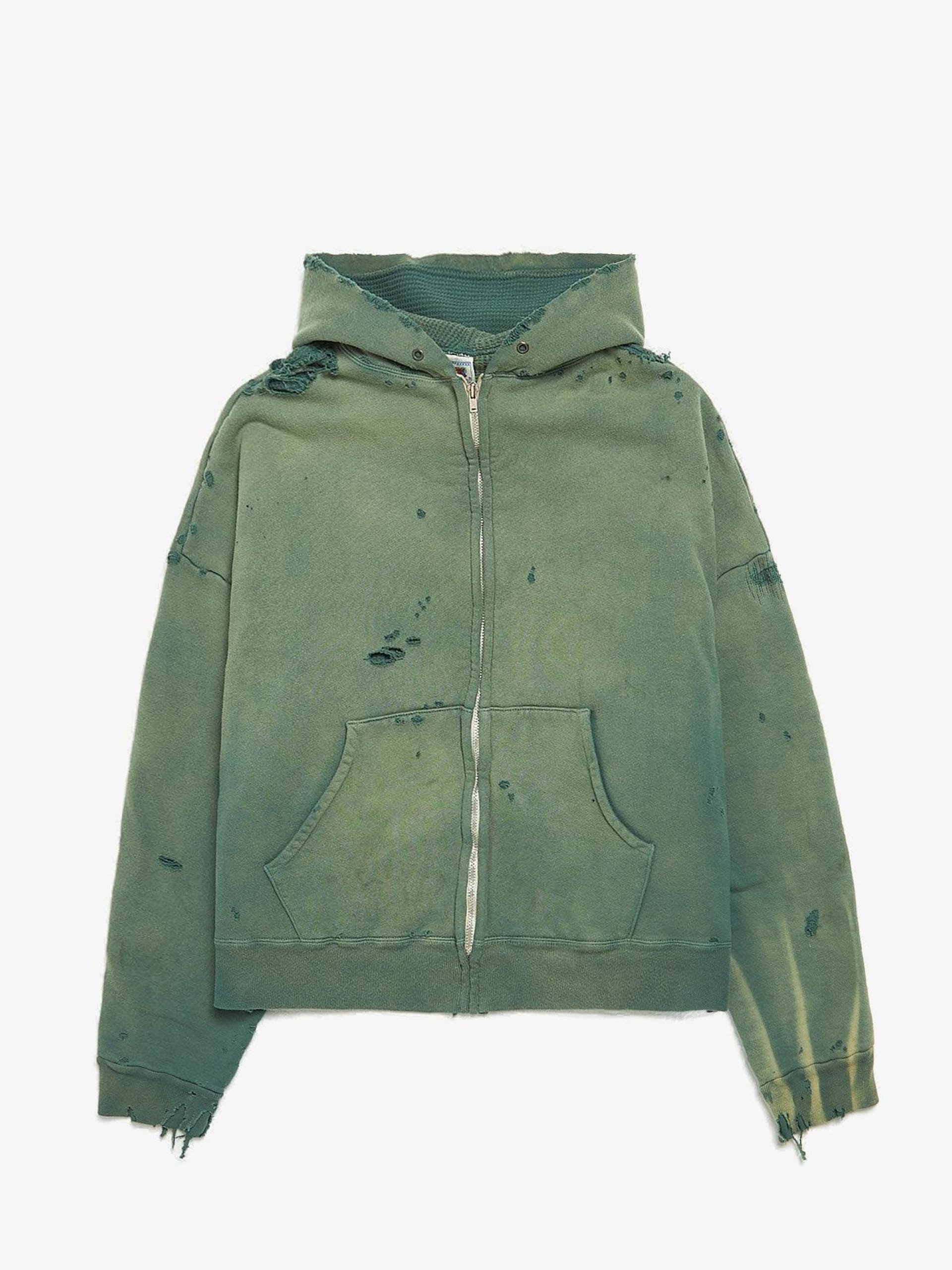 トップス SAINT MICHAEL SWEAT FELT GREEN SWEAT SHIRT / FELT / GREEN×GRAY (SM-S22-0000-040) | Saint