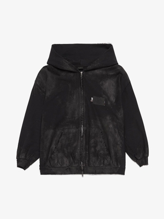 美品Project GR RECONSTRUCTED FOLDED HOODIE PROJECT G/R - Reconstructed Folded Zip Hoodie | HBX - ハイプ