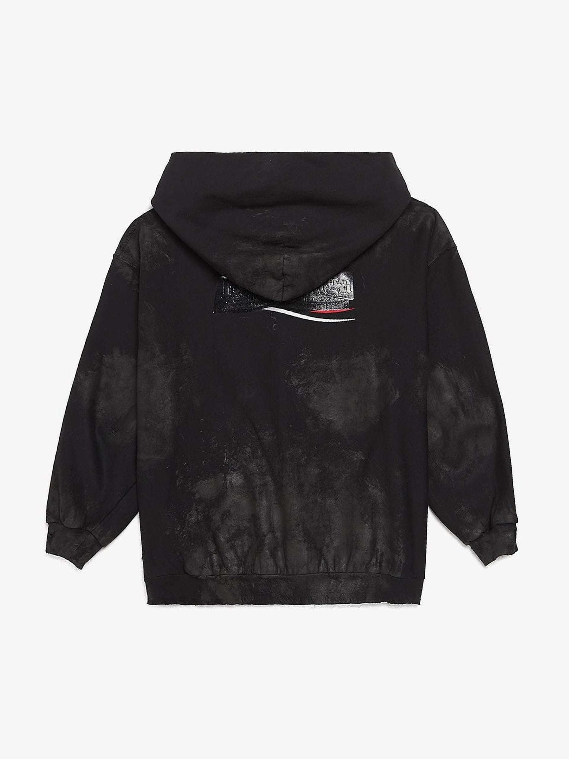 【BALENCIAGA】Gaffer Type Vintage Logo コットンフーディー BALENCIAGA Logo Gaffer Type Vintage Cotton Hoodie Balenciaga