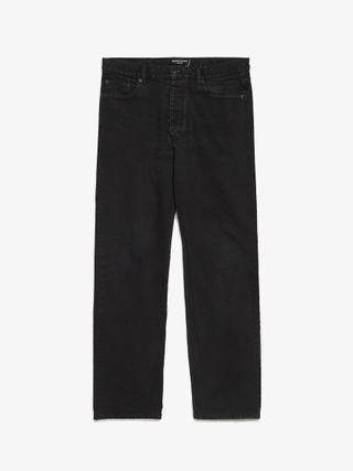 TWO FACED DENIM PANTS - BLACK : PROJECT G/R