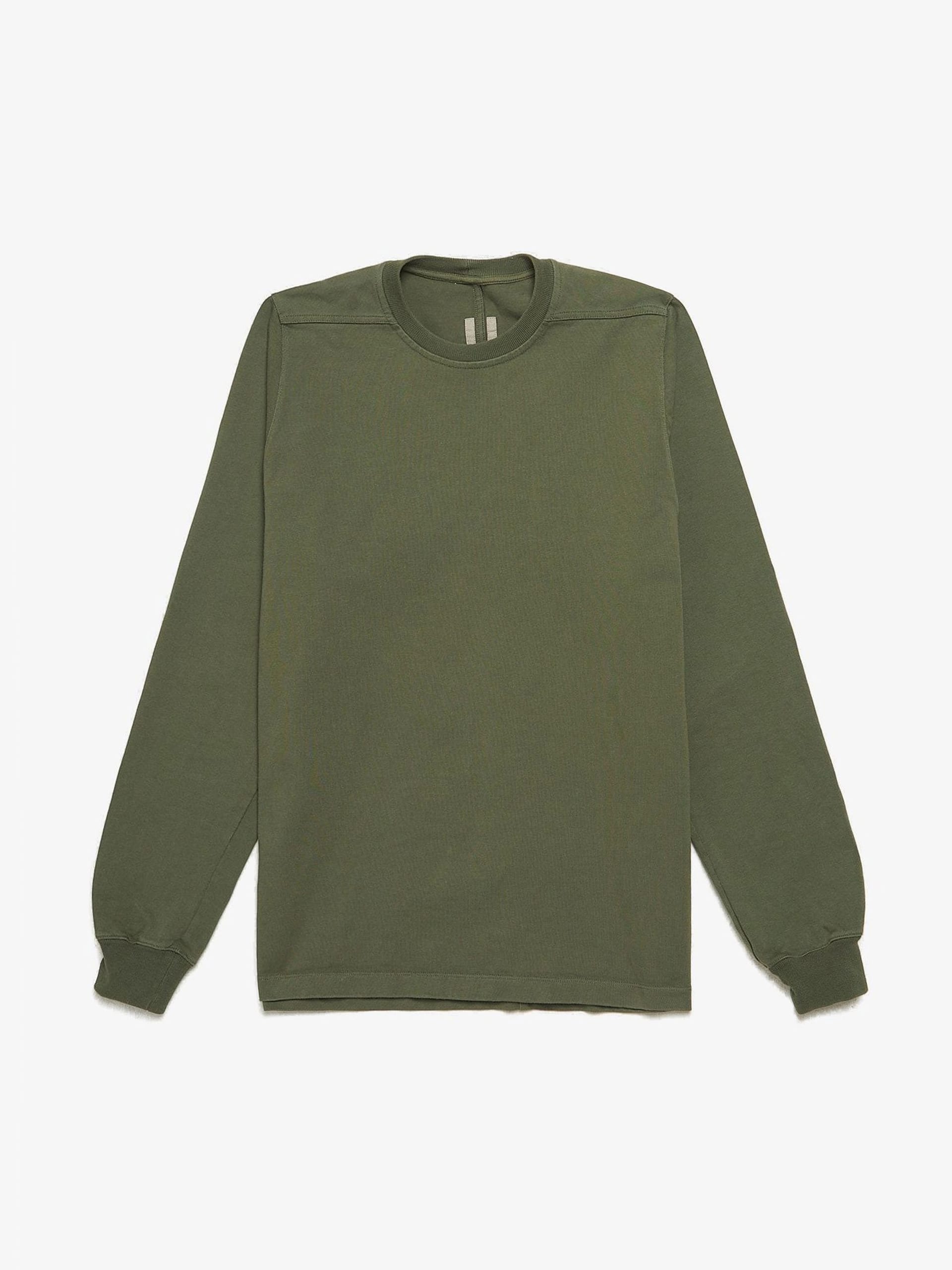 Rick Owens Green Gethsemane F/W21 Cotton Longsleeve