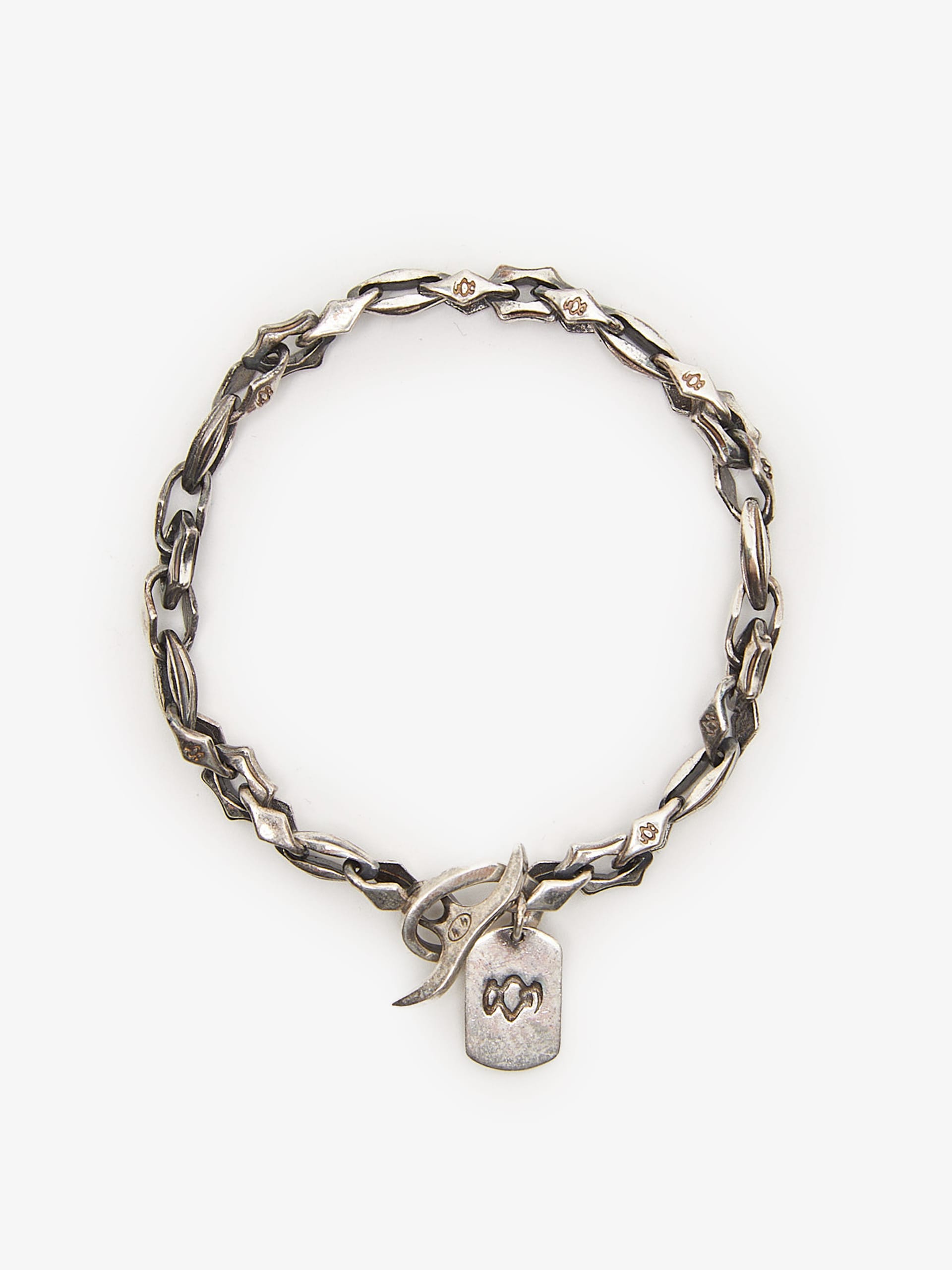 Yohji Yamamoto Silver Gothic Bracelet