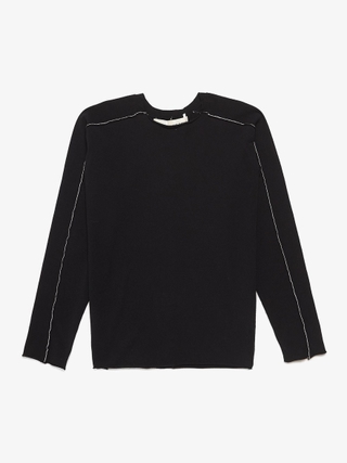 スウェット・トレーナー BALENCIAGA Cotton logoed sweatshirt FADED BLACK スウェット・トレーナー BALENCIAGA Logoed cotton sweatshirt