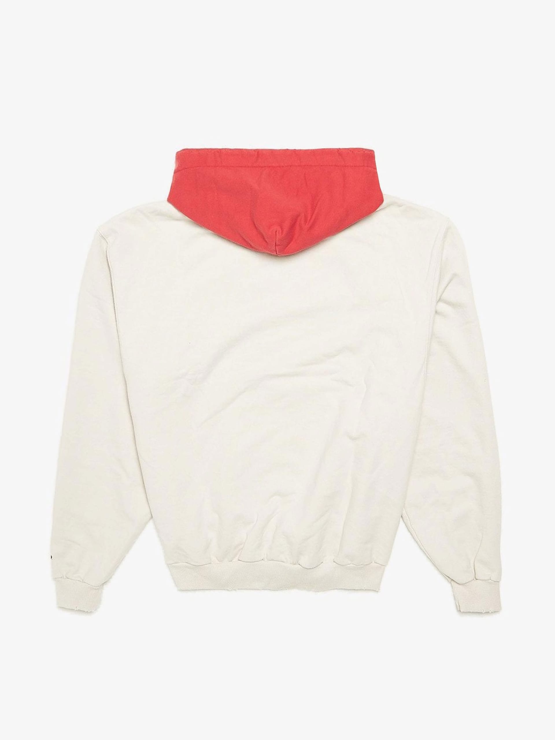Project GR Milk Red AED Overfit Hoodie