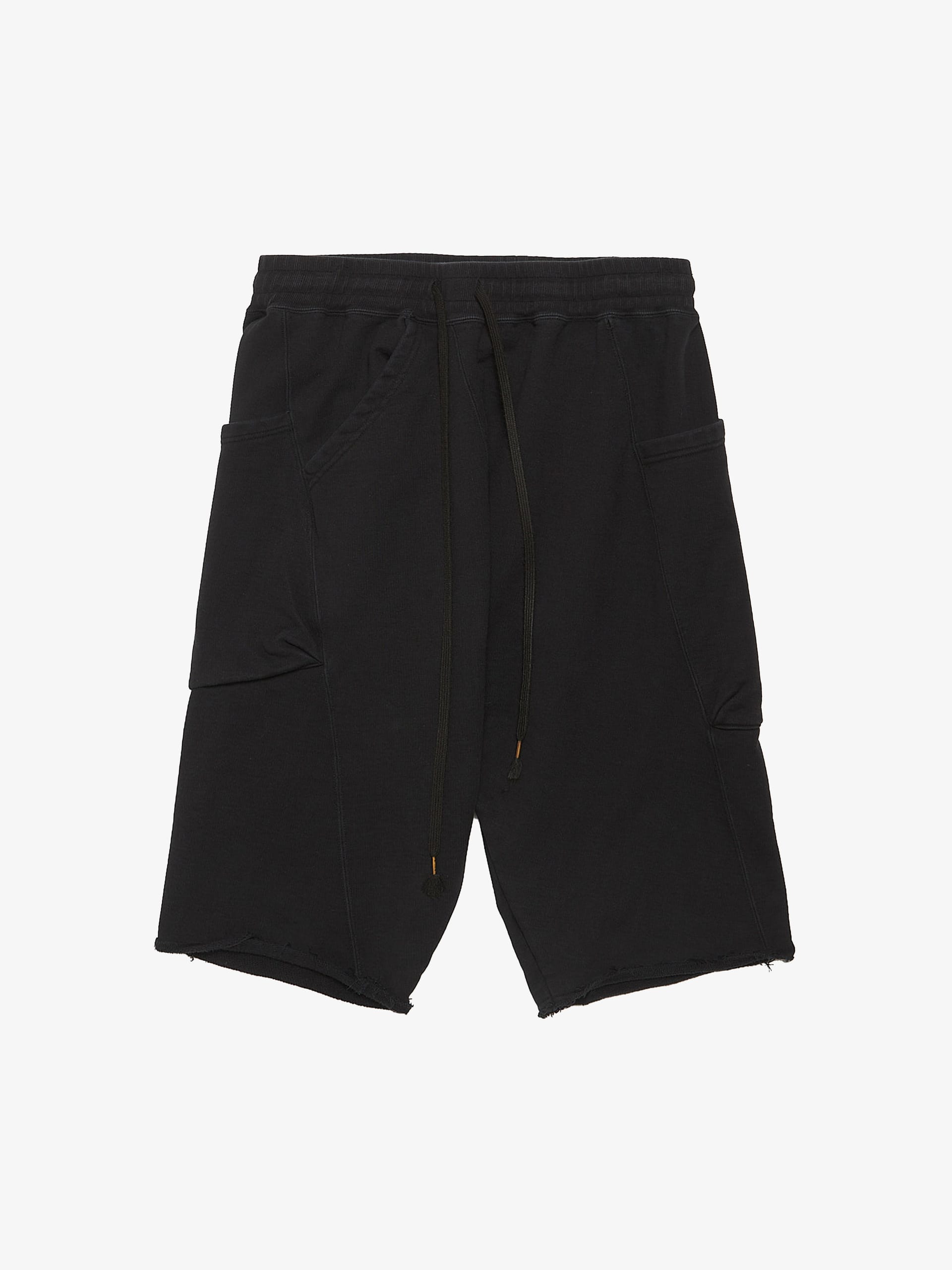 Buy The Viridi-Anne men black water-repellent cargo shorts