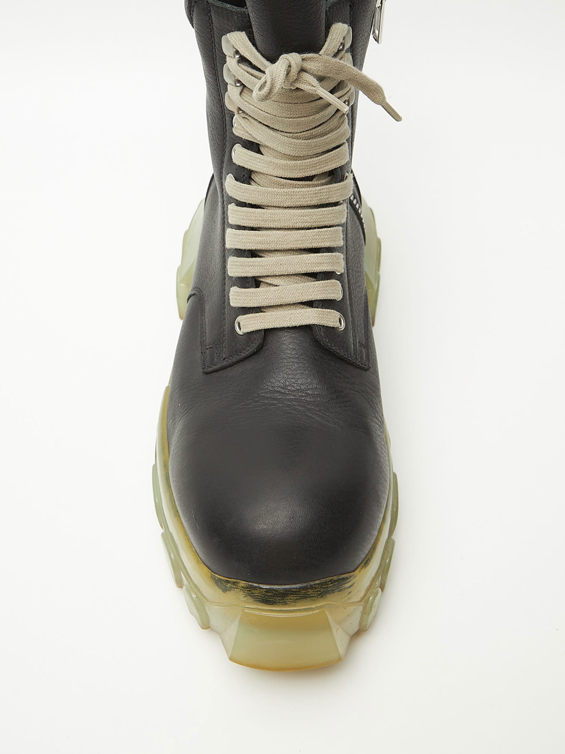 rick owens Bozo Tractor レザーダービーブーツ Rick Owens Bozo Tractor レザーダービーブーツ | ブラック | FARFETCH JP