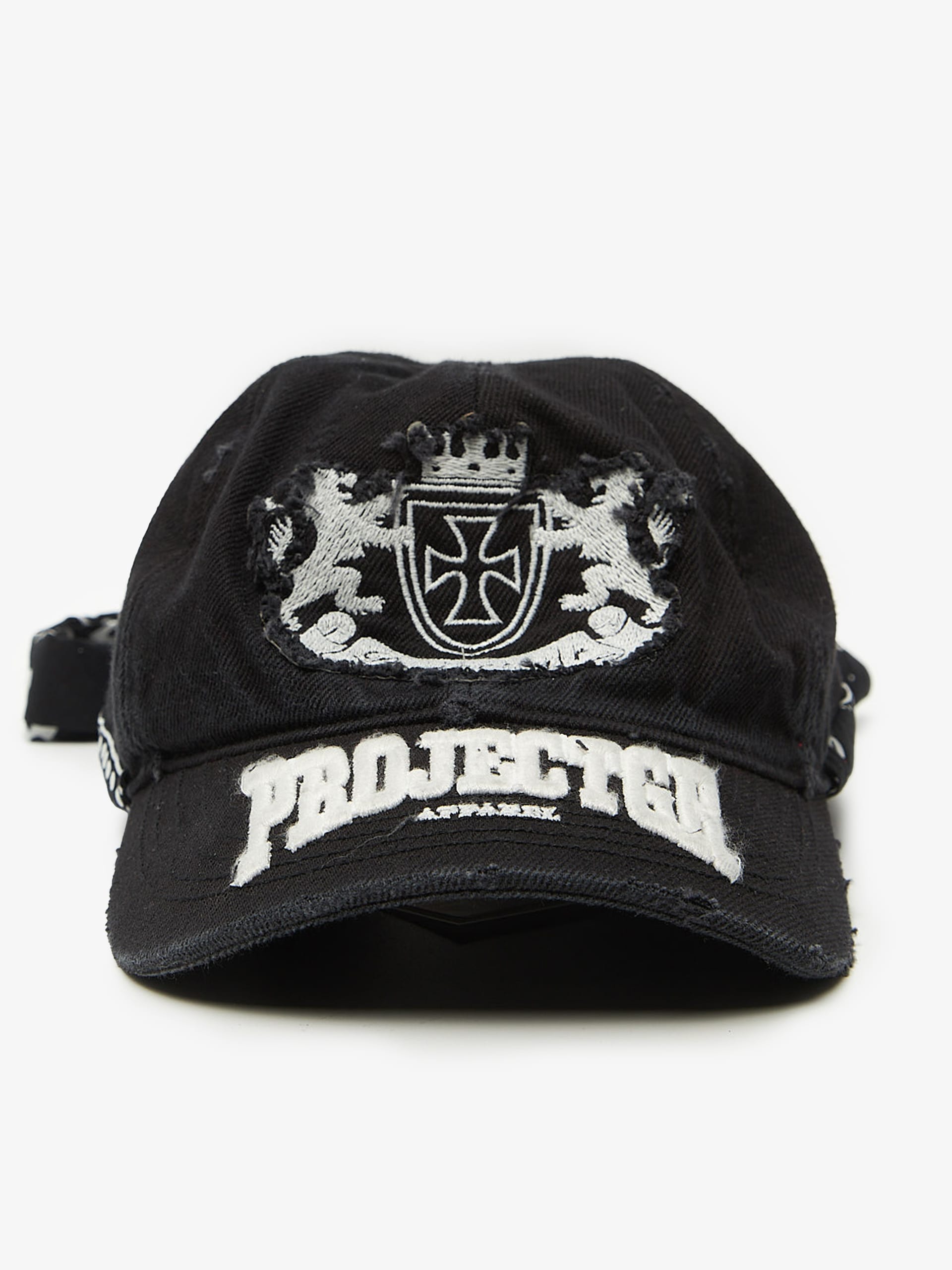 project gr layered cap バンダナ　キャップ Project GR Black Bandana Layered Cap