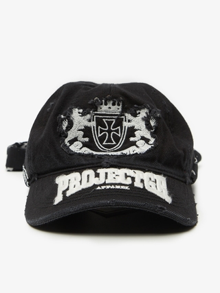 PROJECT G/R LAYERED BASEBALL CAP / BLK   要在庫確認 PROJECT G/R LAYERED BASEBALL CAP / BLK