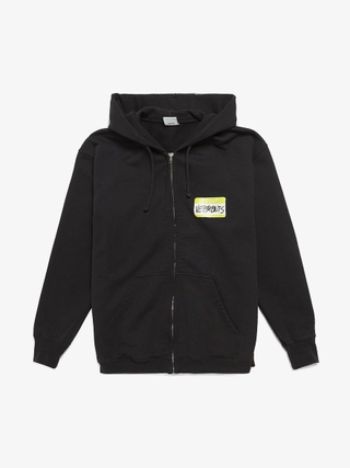 Project GR TGS Embroidered Washed Hoodie - Vintage Black