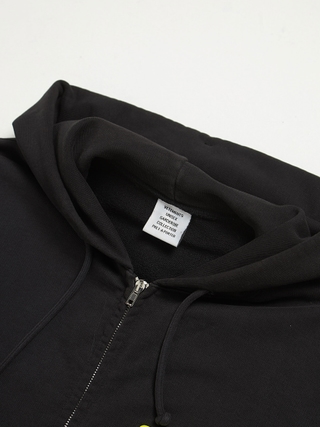 関税込★Project G/R★Two Faced Washed Hoodi.e★washed black PROJECT G/R - Two-Faced Washed Hoodie | HBX - Globally