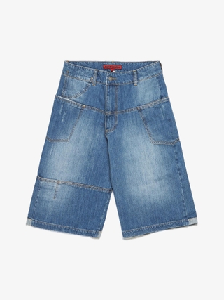 project G/R LAYERED SKIRT SHORTS / BLU