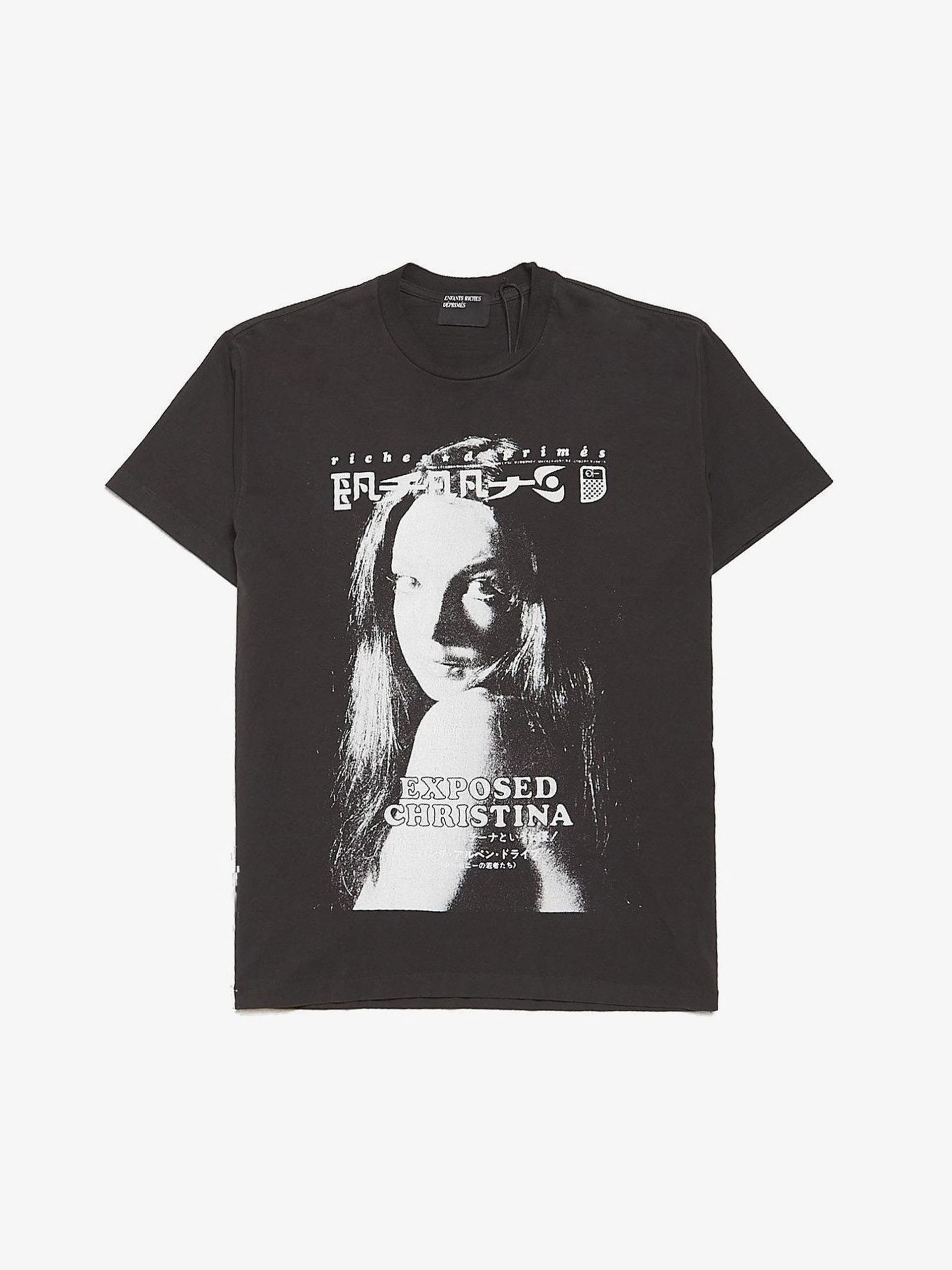 Enfants Riches Deprimes Black Washed Exposed Christina Logo