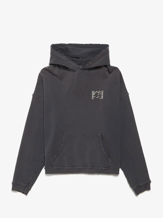 No Faith Studios Grey Saarland Zipper Used Hoodie