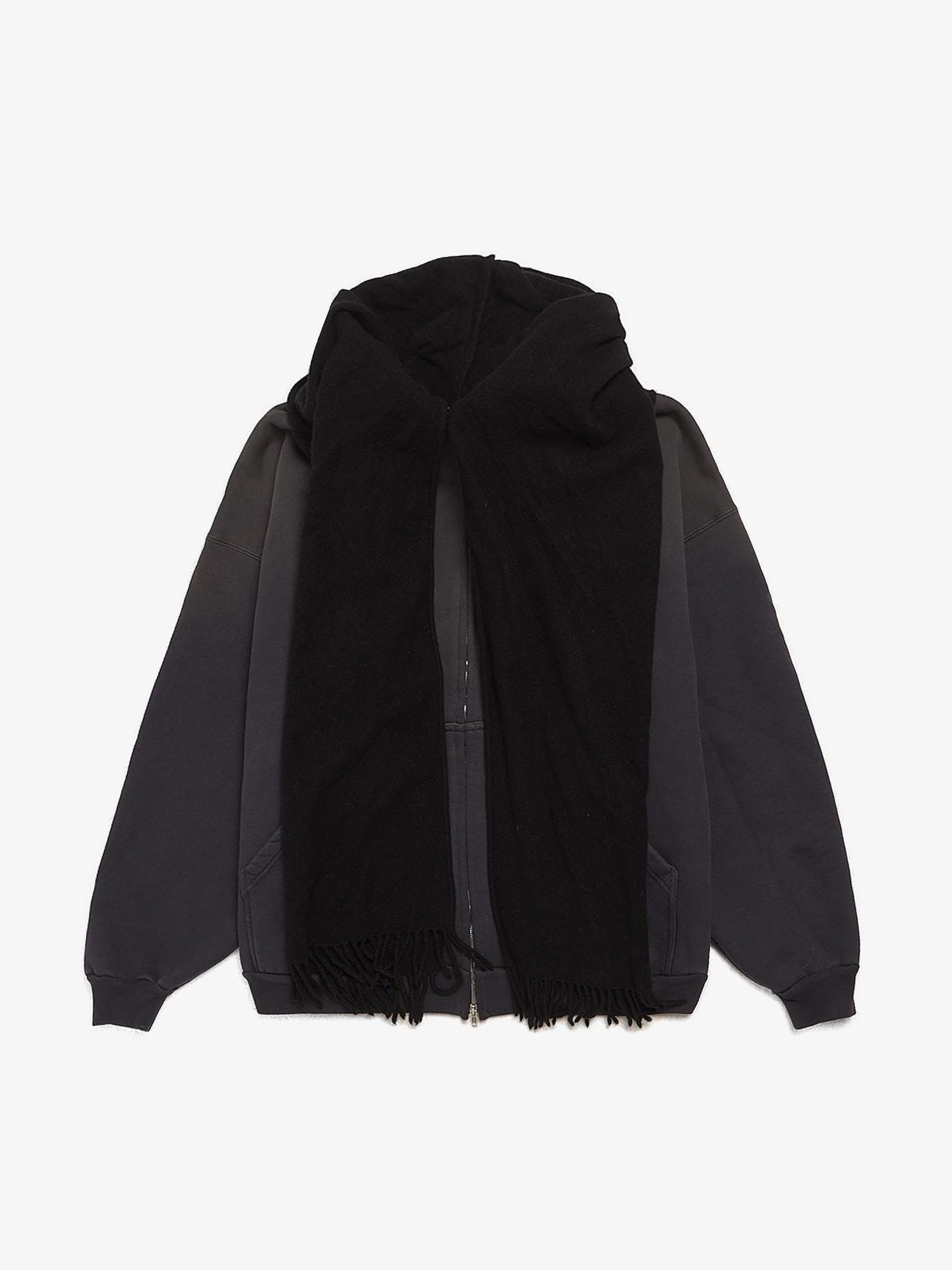 Balenciaga★24FW★Large fit hood faded black 739024TQVS11083 MUSINSA | BALENCIAGA Large Fit Hood - Faded Black