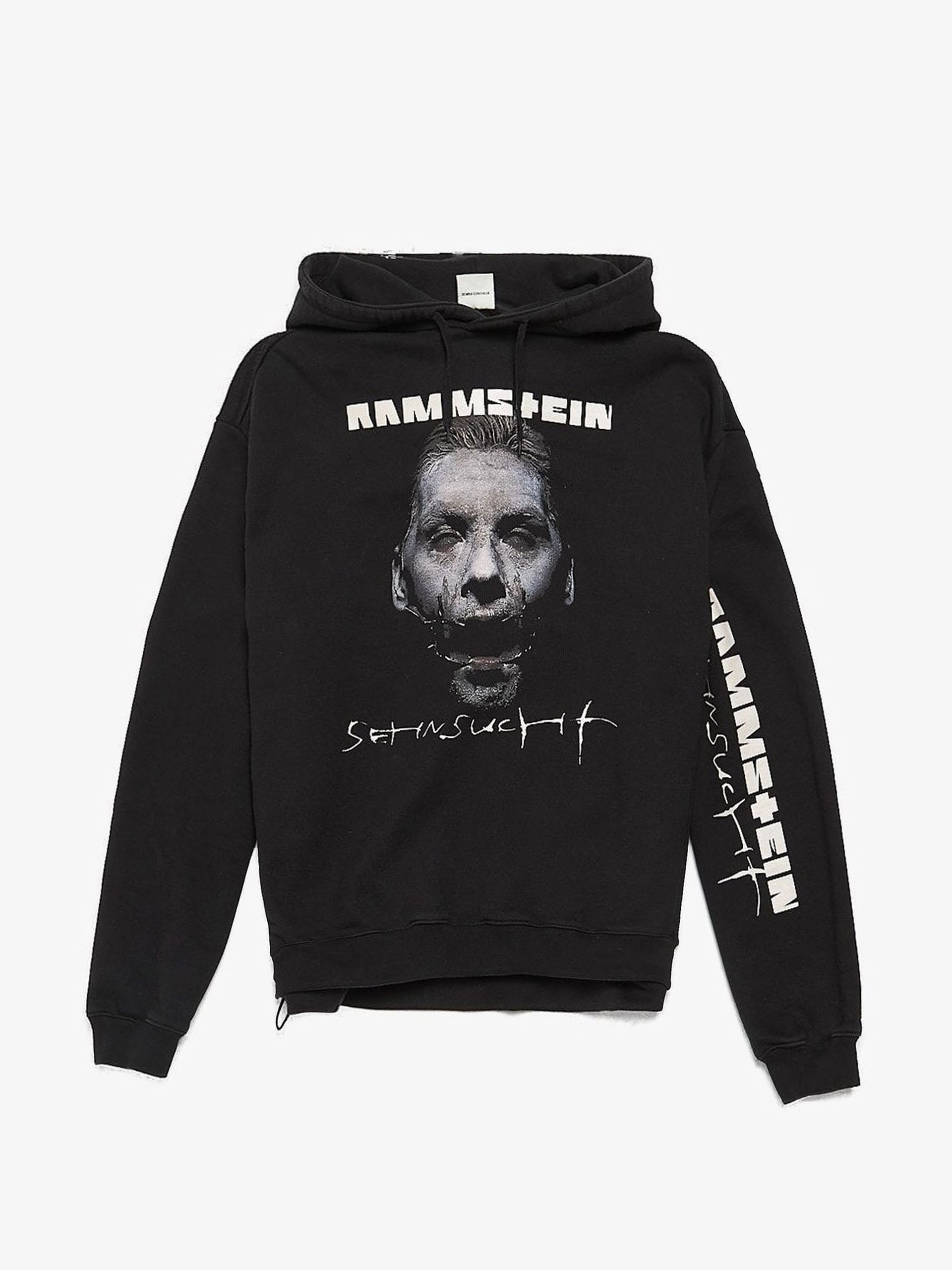 VETEMENTS Rammstein コラボ パーカー ブラック VETEMENTS Rammstein コラボ パーカー ブラック