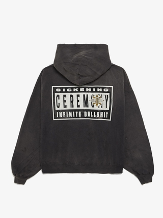 ★人気【Project G/R】Two Faced Washed Hoodi.e★washed black PROJECT G/R - Two-Faced Washed Hoodie | HBX - Globally
