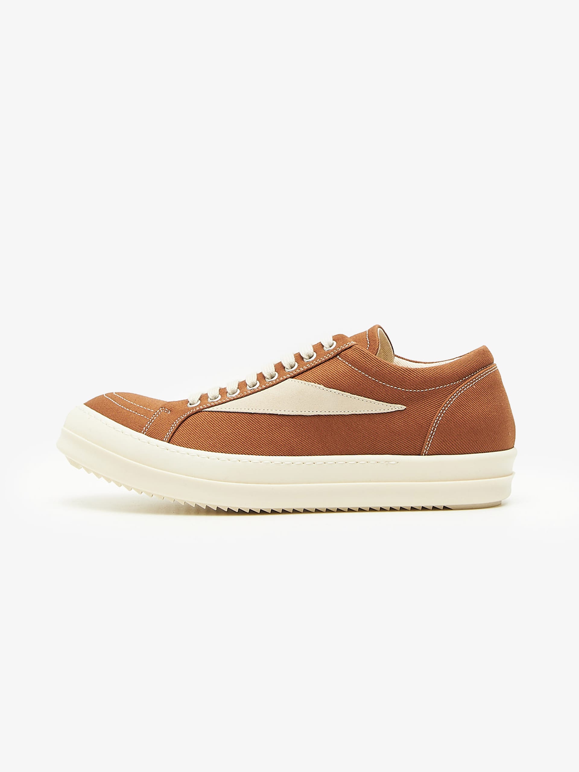 【RICK OWENS】DRKSHDW SS25 HOLLYWOOD LOW SNEAKS IN Rick Owens Drkshdw HOLLYWOOD Vintage Sneakers – Acroera