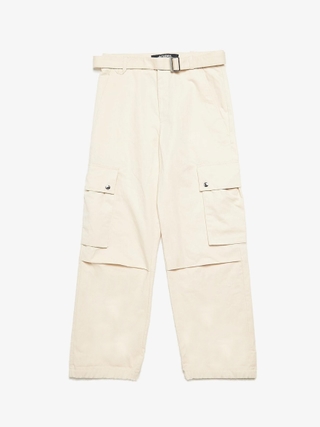 パンツ PROJECT G/R 3 layerd cargo pants white PROJECT G/R 3 layerd cargo pants white PROJECT GR 3LAYERD CARGO