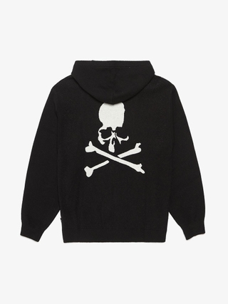 Project GR Inside Out Unbalanced Zip Hoodie - Melange Grey