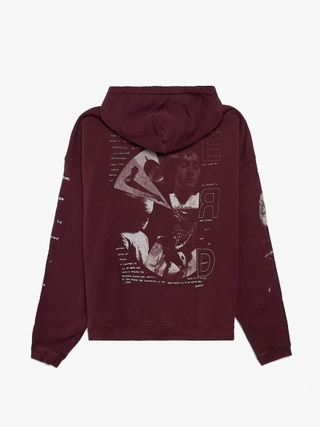 ★人気【Project G/R】★Membership Caffeine Parody Hoodie Red Project GR Membership Caffeine Parody Hoodie - Red