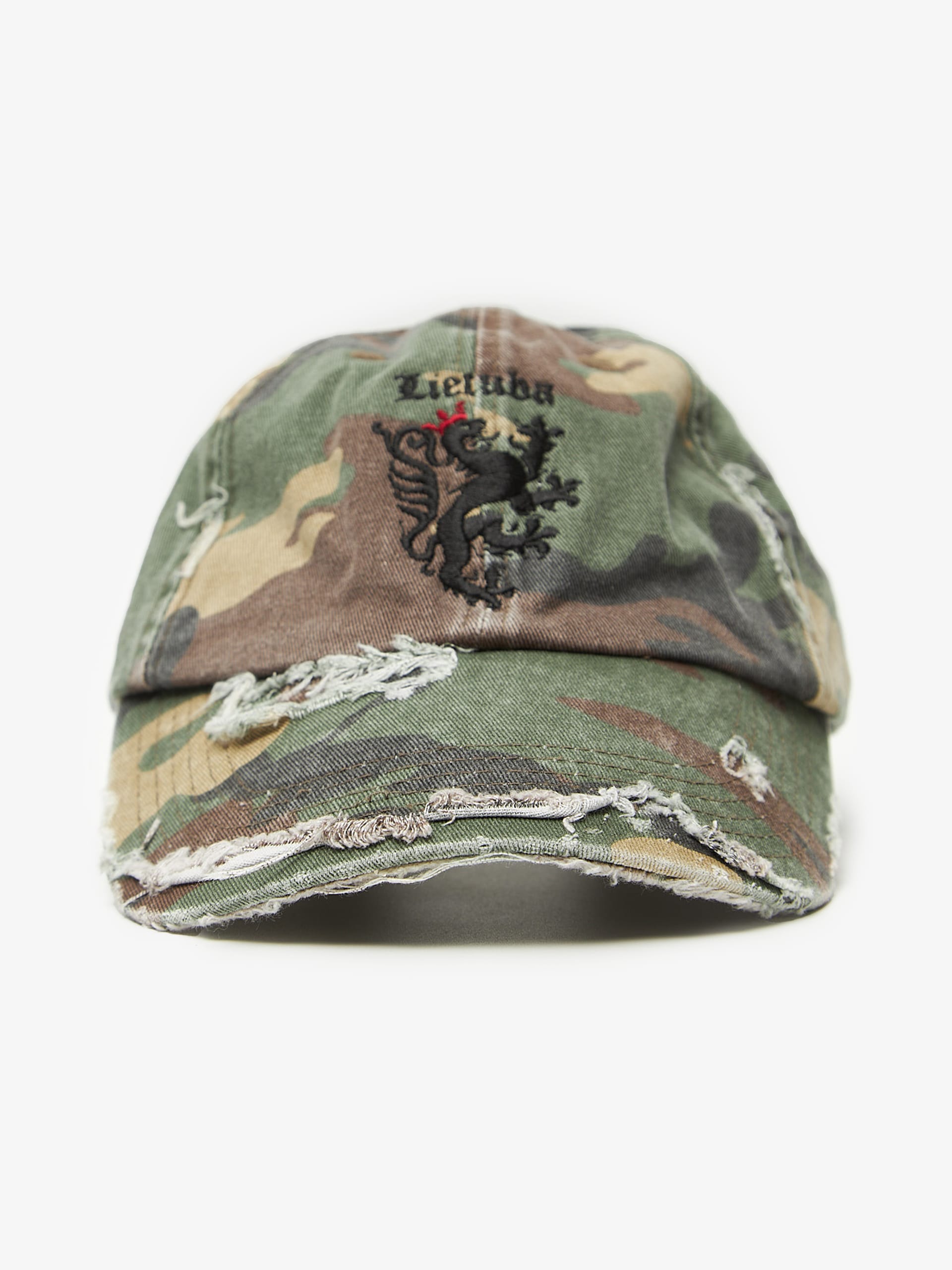 Alexander Digenova Camo Denim Lithuania Crest Cotton Cap