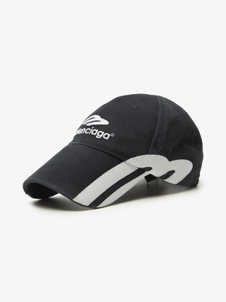 【PROJECT G/R】24fw UPCYCLED RACING CAP PROJECT G/R Project g/r UPCYCLED RACING CAP Wahed Black hat