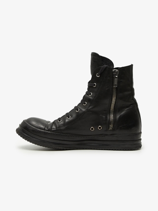 Boris Bidjan Saberi Black Suede Bamba High Sneakers
