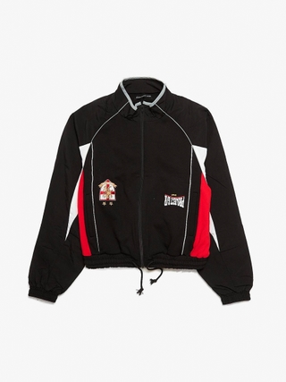 Project GR Reversible Puffer Bomber Jacket - Black