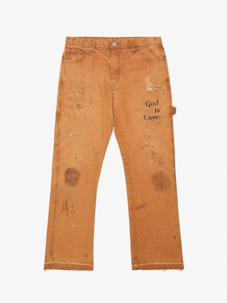 Project GR Backward Blue Carpenter Pants