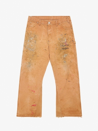 Acne Studios Blue Painter Wide Denim